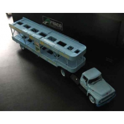 Armco 56 Ford F600 Truck and car trailer 1/43 I have one again!